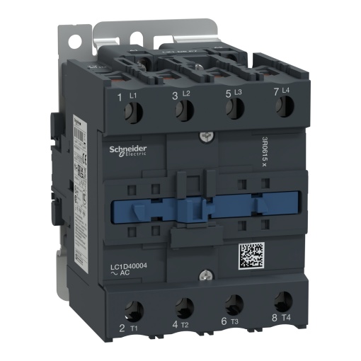contactor - TeSys LC1-D - 4 poles - AC-1 440V 60 A - coil 230 V AC