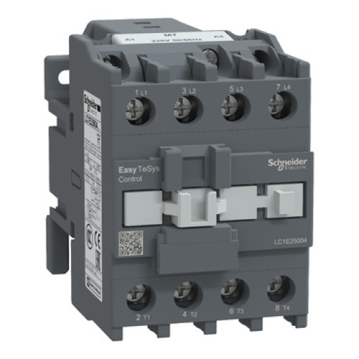 Contator, controle fácil TeSys, LC1E, 4P 4NO, AC-1 40A, 220V