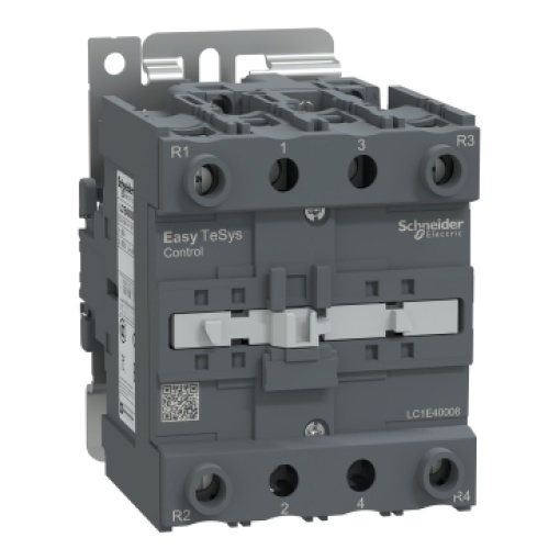 Contator, controle fácil TeSys, LC1E, 4P 2NO  2NC, AC-1 60A, 220V