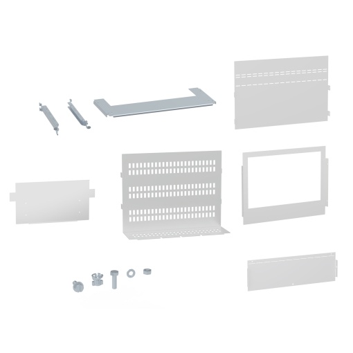 Placa de montaje TransferPact 3P4P 1600A Vertical Ancho 650