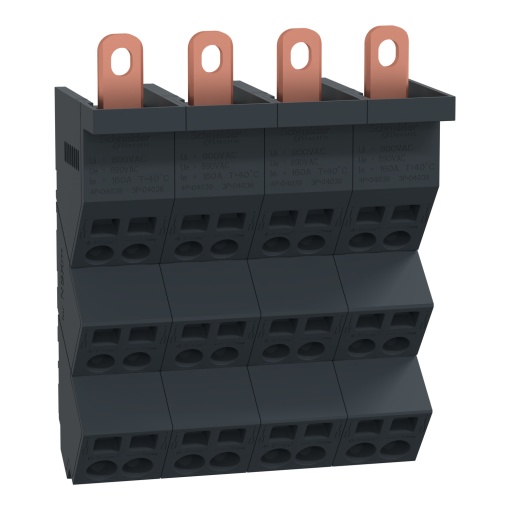Linergy DP 4P NSXm160A, 6 saidas xFase