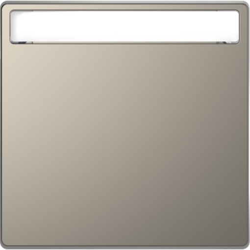 Tecla porta etiqueta D-Life, metal de níquel