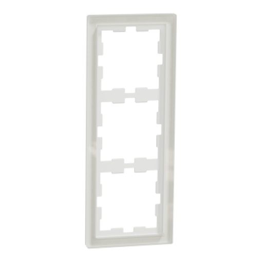Quadro D-Life, 3 elementos, cristal branco