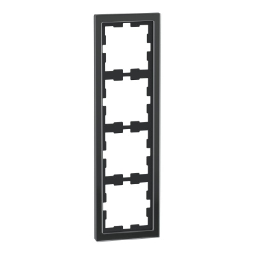 Quadro D-Life, 4 elementos, onyx preto