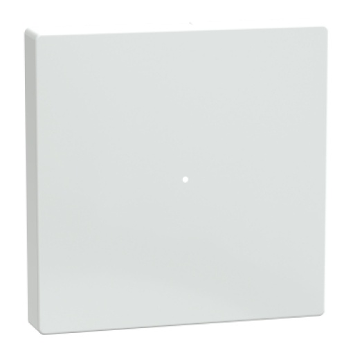 System M, tecla para módulo de botão de pressão de 1 elemento, brilhante, branco ativo