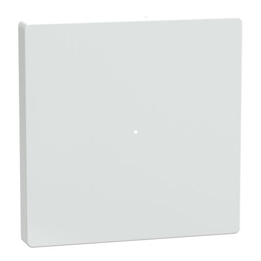 System D, tecla para módulo de botão de pressão de 1 elemento, branco