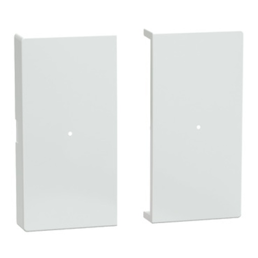 System M, tecla para módulo de botão de pressão de 2 elementos, brilhante, branco ativo