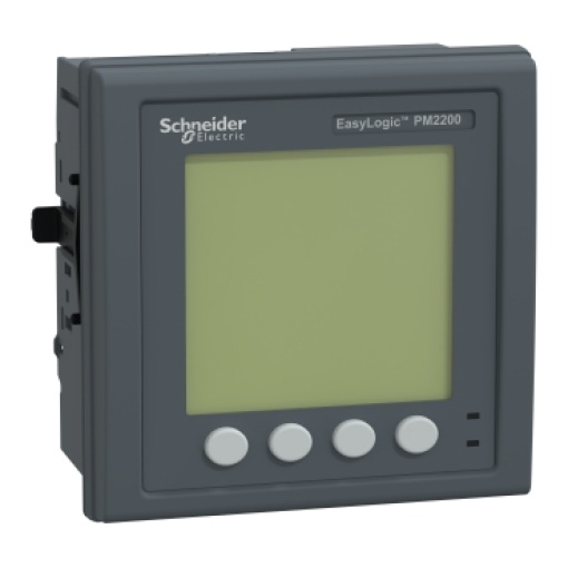 EasyLogic PM2210, Medidor de Energia & Potência, Harmónica Total, LCD, Pulso, classe 1