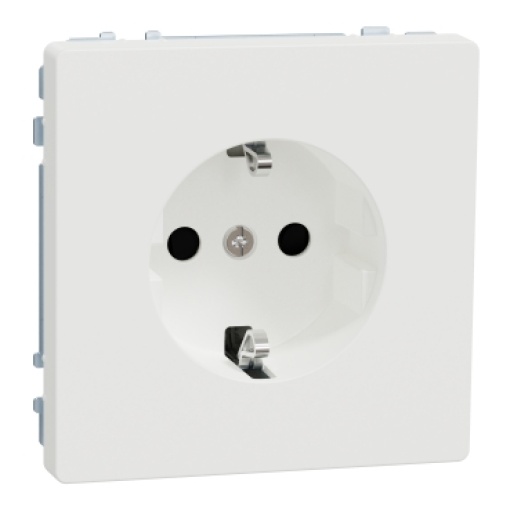 D-Life - Tomada 2PT - Branco Mate