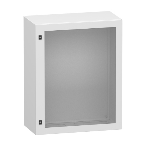 Spacial CRN porta transp. Sem platina  montagem. H1xW8xD4 IP66 IK8 RAL7035