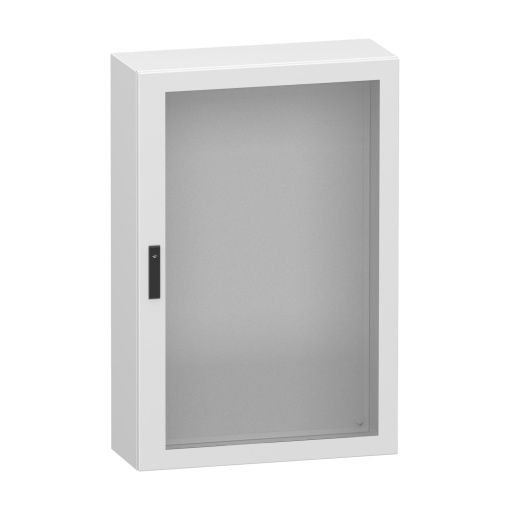 Spacial CRN porta transp. Sem platina  montagem H12xW8xD3 IP66 IK8 RAL7035