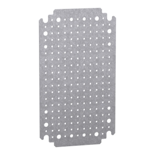 Microperforated mounting plate H300xW200 wholes diam 3,6mm on 12,5mm pitch