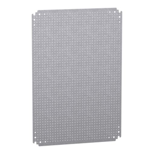 Microperforated mounting plate H700xW500 wholes diam 3,6mm on 12,5mm pitch