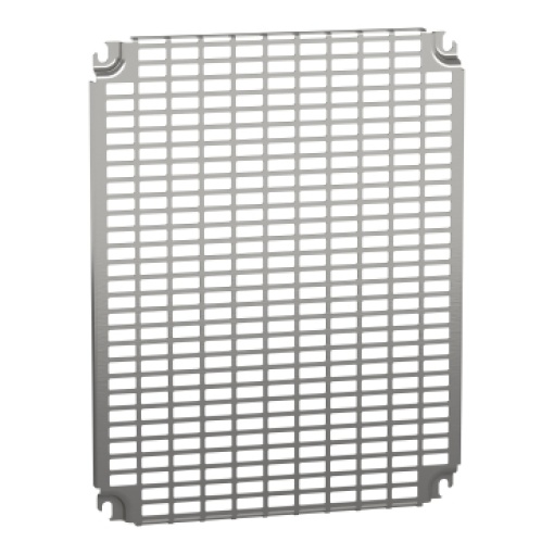 Monobloc perforated plates H500xW400mm with universal perforations 11x26mm