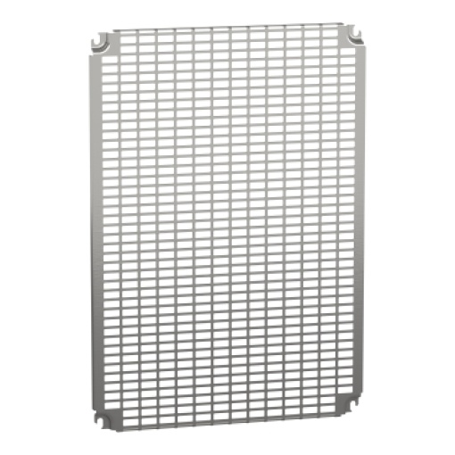 Monobloc perforated plates H700xW500mm with universal perforations 11x26mm