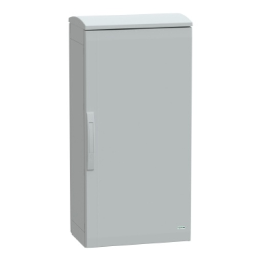 Floor standing encl. polyester vers.PLAT open top w canopy 1000x500x320 IP44