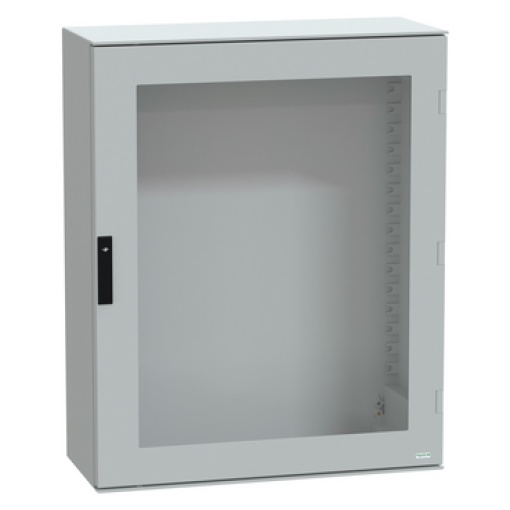 Caixa poliéster monobloc IP66 - H1056xW852xD350mm porta envidraçada