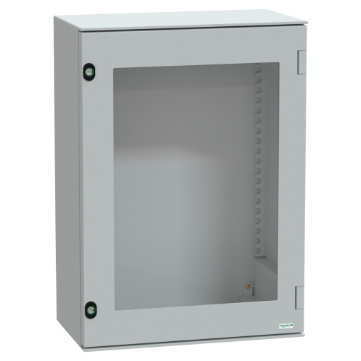 Caixa poliéster monobloc IP66 - H747xW536xD300mm porta envidraçada