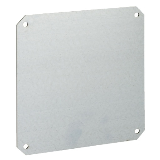 Metallic mounting plate for PLS box 54x54cm