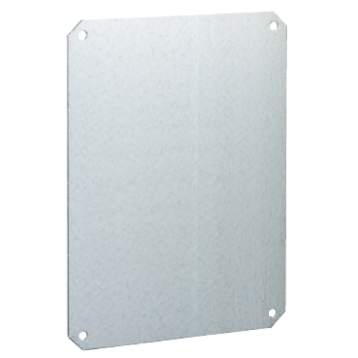 Metallic mounting plate for PLS box 36x54cm