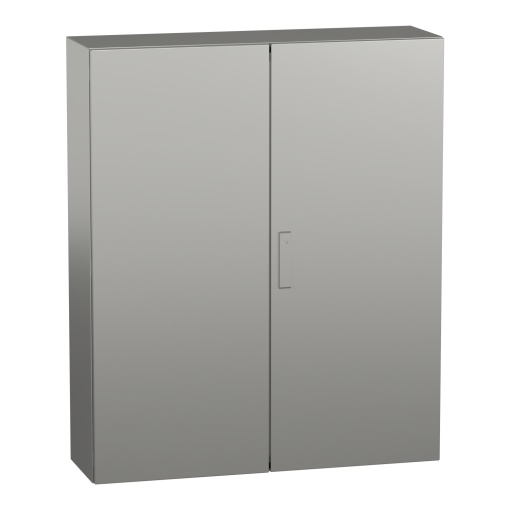SPACIAL S3X stainless 316L, Scotch Brite finish, H1200xW1000xD300 mm.