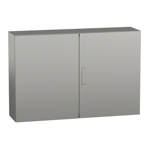 Spacial S3X - stainless steel 304L- Scotch Brite finish - H800xW1200xD300 mm.