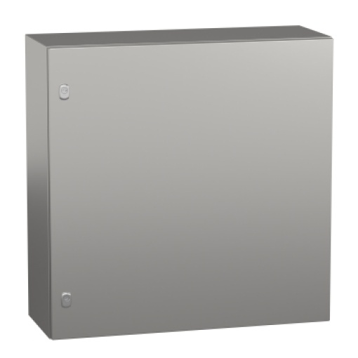 SPACIAL S3X stainless 304L, Scotch Brite finish, H800xW800xD300 mm.