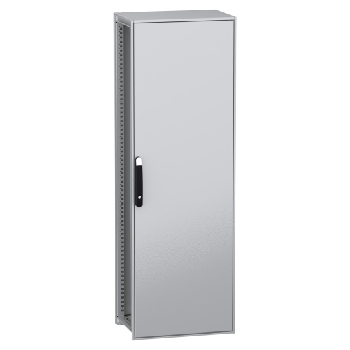 Armário elétrico modular de montagem no chão, PanelSeT SFN, aço descarbonizado,platina, 1800x600x400mm, IP55