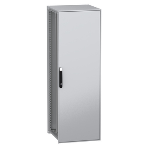 Armário elétrico modular de montagem no chão, PanelSeT SFN, aço descarbonizado,platina, 1800x600x600mm, IP55