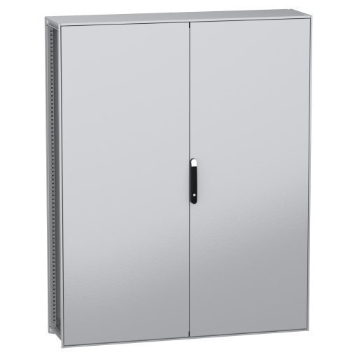 Armário elétrico modular de montagem no chão, PanelSeT SFN, aço descarbonizado, 2000x1600x400mm, 2 portas, IP55
