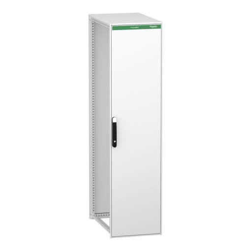 Armário elétrico modular de montagem no chão, PrismaSeT 6300, aço descarbonizado, 2000x500x800mm, IP55, RAL9003