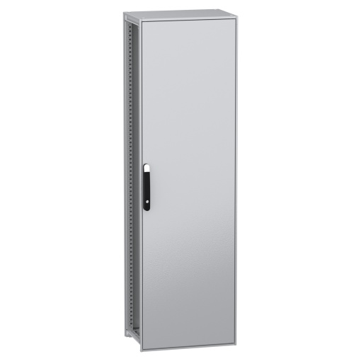 Armário elétrico modular de montagem no chão, PanelSeT SFN, aço descarbonizado,platina, 2000x600x400mm, IP55