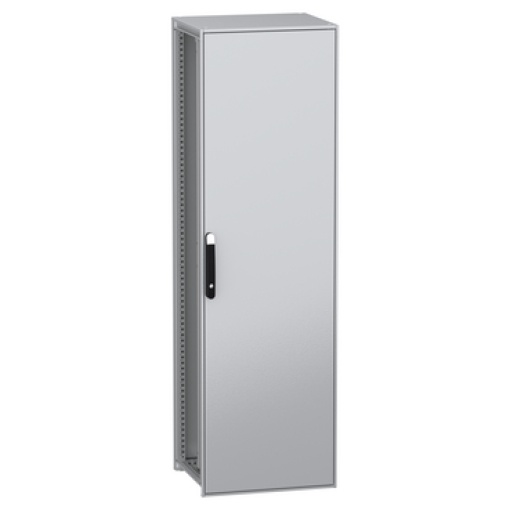 Armário elétrico modular de montagem no chão, PanelSeT SFN, aço descarbonizado,platina, 2000x600x500mm, IP55