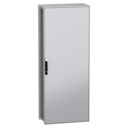Armário elétrico modular de montagem no chão, PanelSeT SFN, aço descarbonizado,platina, 2000x800x400mm, IP55