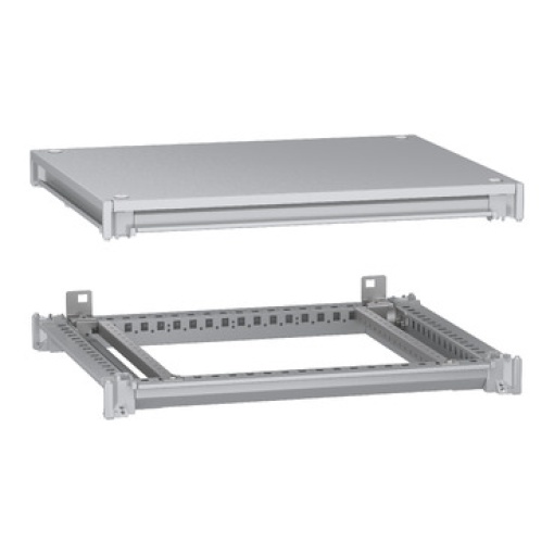 Estrutura inferior e superior, PanelSeT SFN, para invólucro elétrico W600 D500mm, cobertura incluída