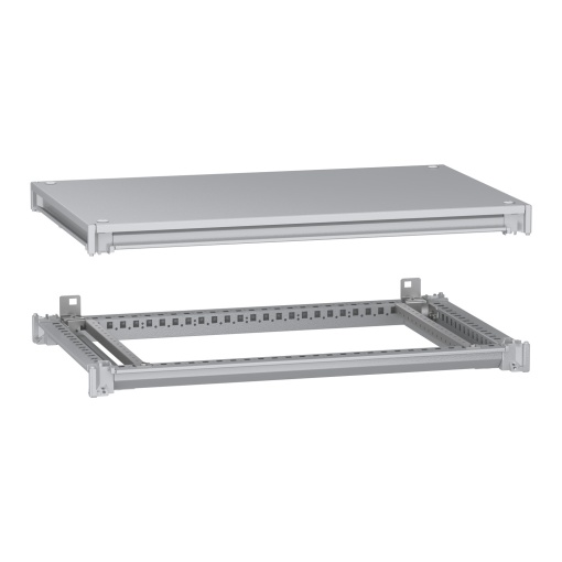 Estrutura inferior e superior, PanelSeT SFN, para invólucro elétrico W800 D500mm, cobertura incluída