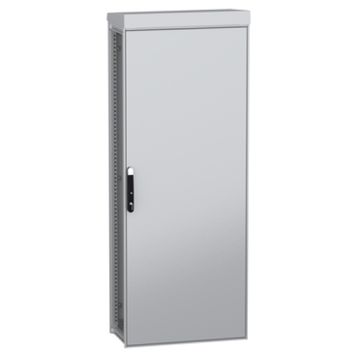 Invólucro elétrico modular de instalação no solo para aplicação no exterior, PanelSeT SFN, aço descarbonizado, 2000x800x400mm, IP55, RAL7035
