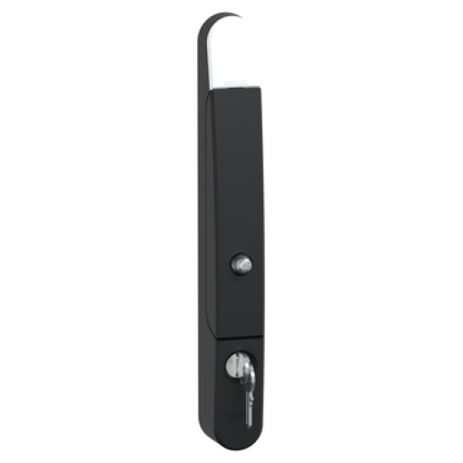 Punho com chave 1242E, PanelSeT SFN, para armários eléctricos exteriores, RAL9005