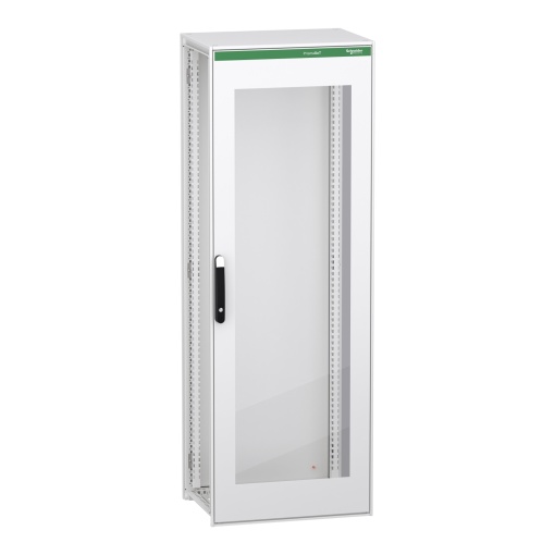 Armário elétrico modular de montagem no chão, PrismaSeT HD, aço descarbonizado, vidrado, 2000x700x500mm, IP55, RAL9003