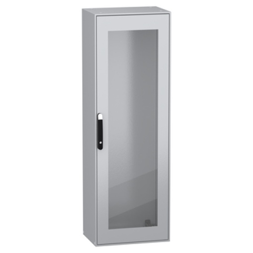 Armário compacto PanelSeT SM com porta vidrada - 1800x600x400 mm