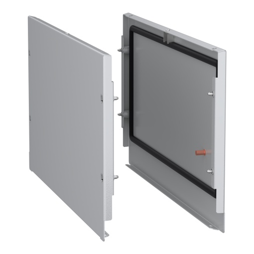 Painéis laterais, PanelSeT SFN, para a câmara de barramento D600mm no quadro elétrico, RAL 7035, conjunto de 2