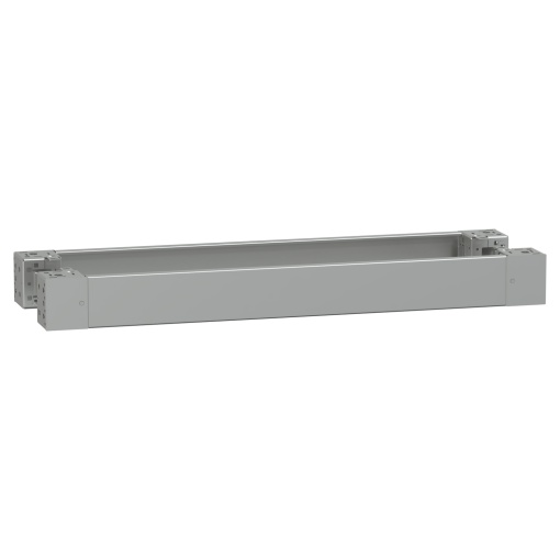 Spacial - plain front panel plinth W1000 H100 stainless steel 316L