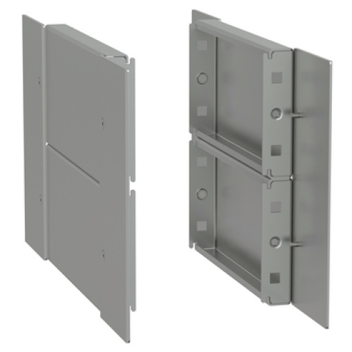 Spacial - side plinth - H200 D400 stainless steel 316L