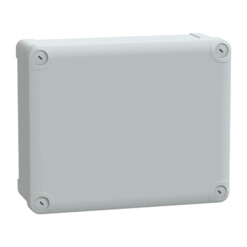 PC box IP66 IK08 RAL7035 Int.H225W175D80 Ext.H241W194D194 opaque PC cover H20
