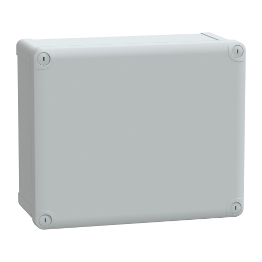 ABS box IP66 IK07 RAL7035 Int.H275W225D120 Ext.H291W241D128 Opaque cover H60