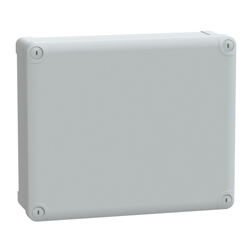 ABS box IP66 IK07 RAL7035 Int.H275W225D80 Ext.H291W241D88 Opaque cover H20
