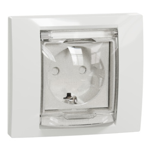 Nova Unica - Tomada 2PT - IP44 - 16A - Branco