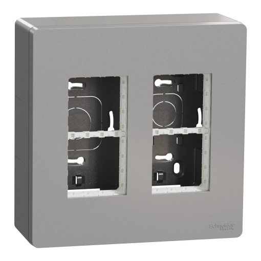 Nova Nova Unica system - Postos de trabalho - saliente - módulos 2 x 4 - Alumínio