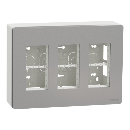 Nova Nova Unica system - Postos de trabalho - saliente - módulos 3 x 4 - Alumínio