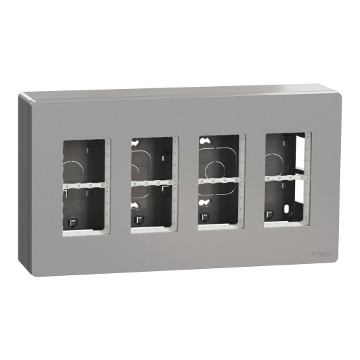 Nova Nova Unica system - Postos de trabalho - saliente - módulos 4 x 4 - Alumínio